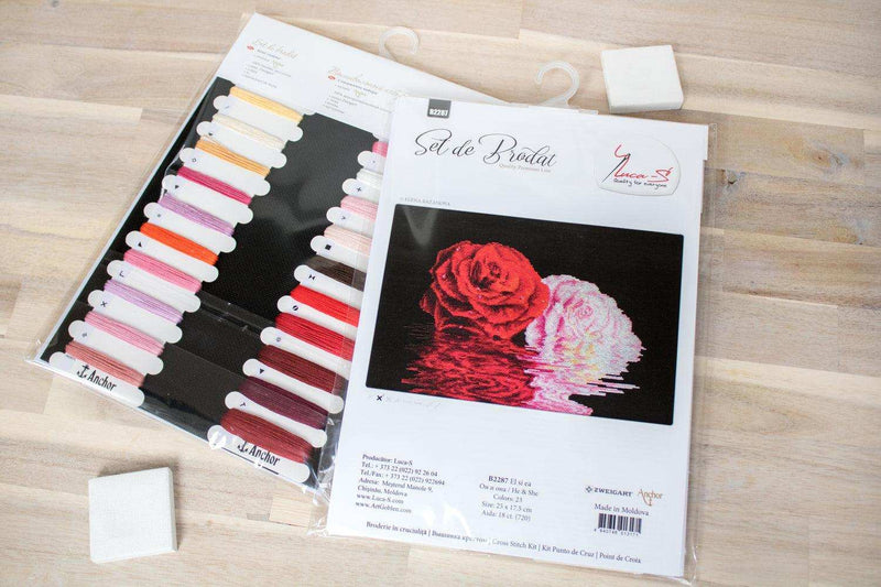 Cross Stitch Kit Luca-S - He & She Cross Stitch Kits - HobbyJobby