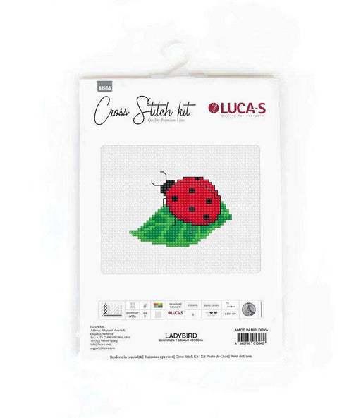 Cross Stitch Kit Luca-S - Ladybird, B1064 Cross Stitch Kits - HobbyJobby