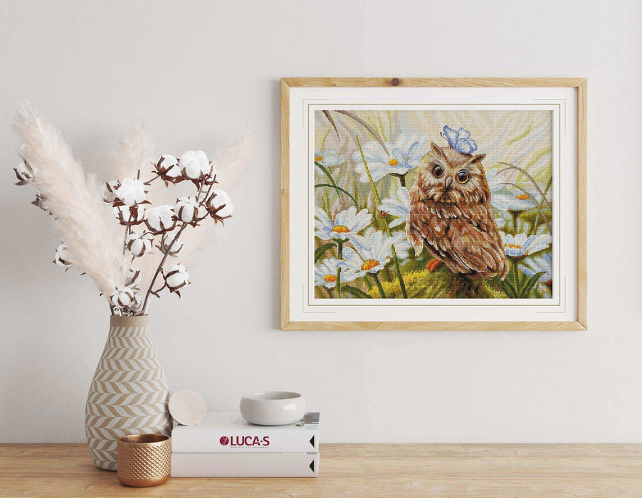 Cross Stitch Kit Luca-S - Lucky Owl, B7011 - Luca-S