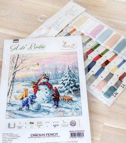 Cross Stitch Kit Luca-S - Merry Christmas, B2358 - Luca-S