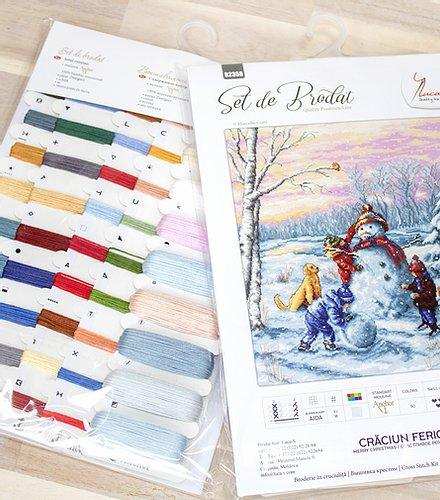 Cross Stitch Kit Luca-S - Merry Christmas, B2358 - Luca-S