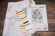 Cross Stitch Kit Luca-S - My chickens, CD004 Cross Stitch Kits - HobbyJobby