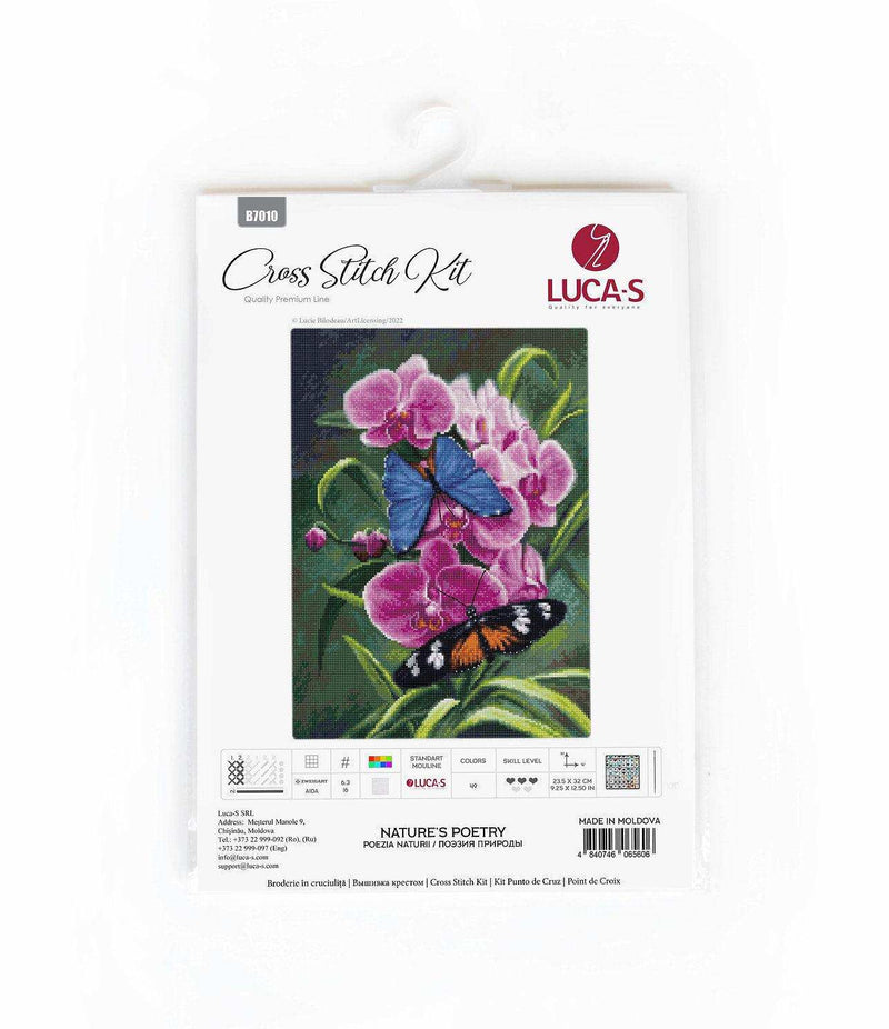 Cross Stitch Kit Luca-S - Nature’s Poetry, B7010 - Luca-S