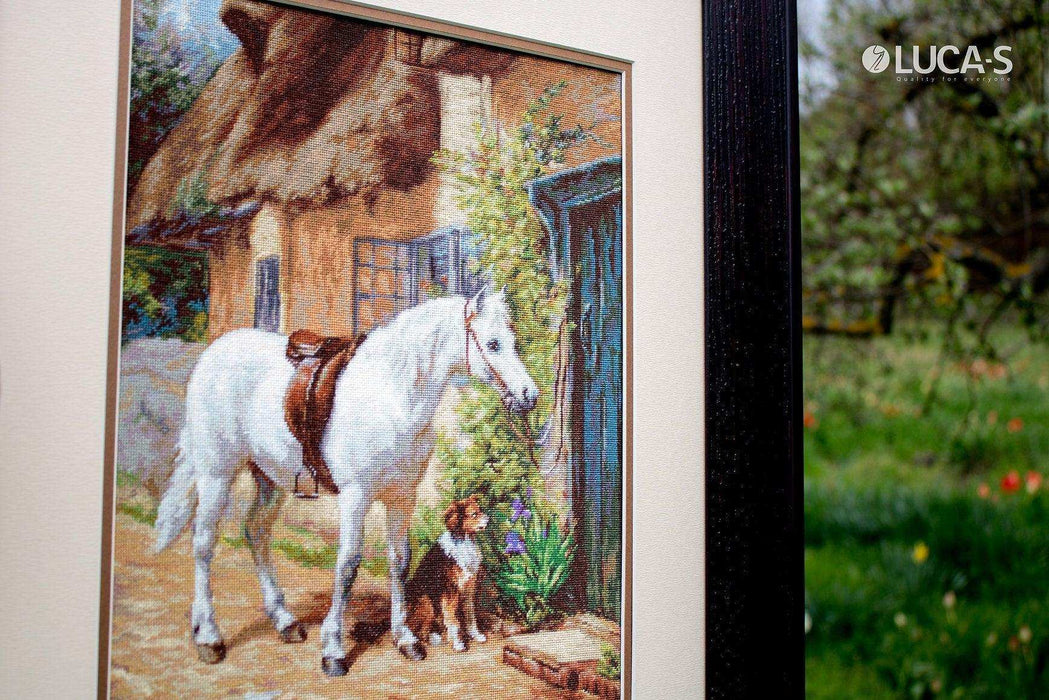 Cross Stitch Kit Luca-S - Next to the cabin, B572 - Luca-S