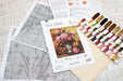 Cross Stitch Kit Luca-S - Peonies Vase, B543 - Luca-S