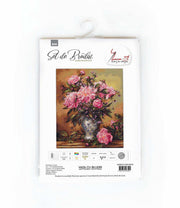 Cross Stitch Kit Luca-S - Peonies Vase, B543 - Luca-S