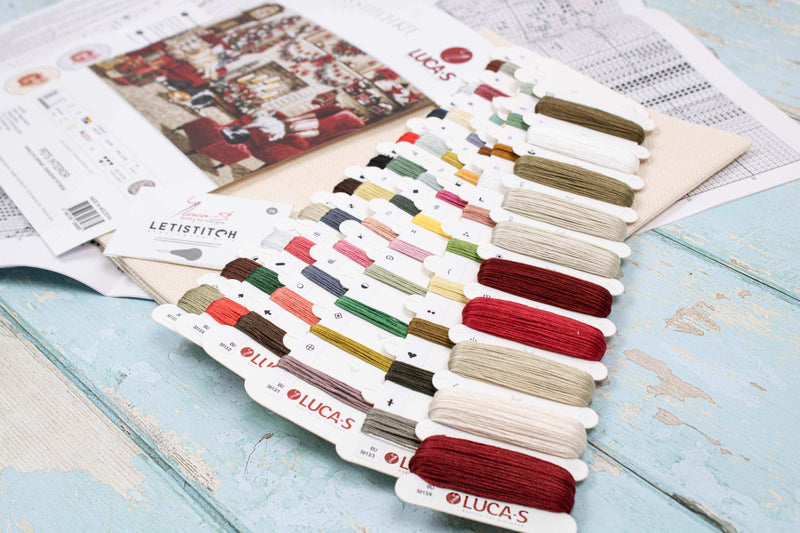 Cross Stitch Kit Luca-S - Pets Interior, BU5013 Cross Stitch Kits - HobbyJobby