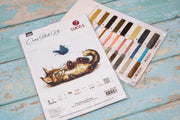 Cross Stitch Kit Luca-S - Playful Kitten, B7013 Cross Stitch Kits - HobbyJobby