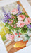 Cross Stitch Kit Luca-S - Roses and Delphiniums, BU4016 - HobbyJobby
