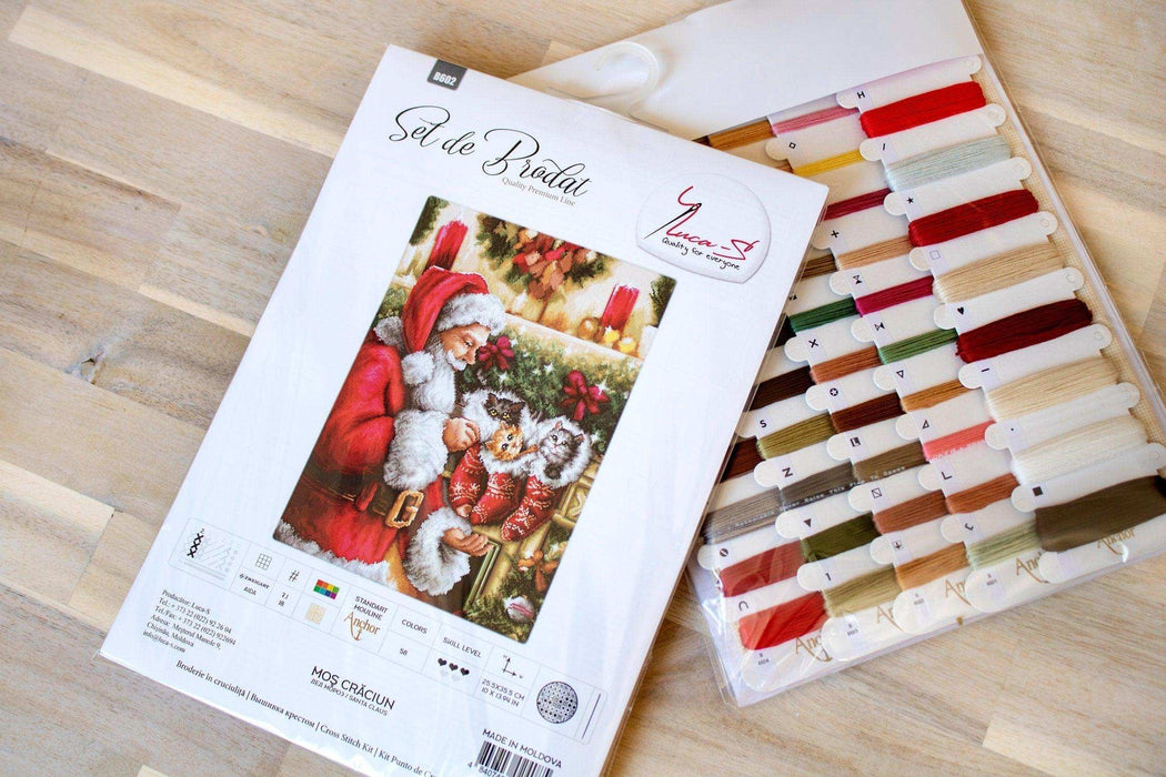 Cross Stitch Kit Luca-S - Santa Claus, B602 - HobbyJobby