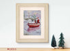 Cross Stitch Kit Luca-S - Santa Fishing, BU5014 Cross Stitch Kits - HobbyJobby