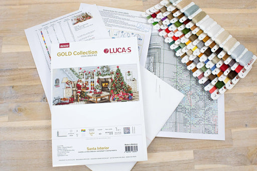 Cross Stitch Kit Luca-S - Santa Interior, B2408 Cross Stitch Kits - HobbyJobby