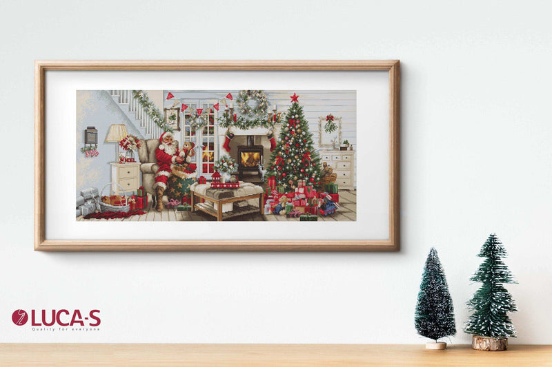 Cross Stitch Kit Luca-S - Santa Interior, B2408 Cross Stitch Kits - HobbyJobby