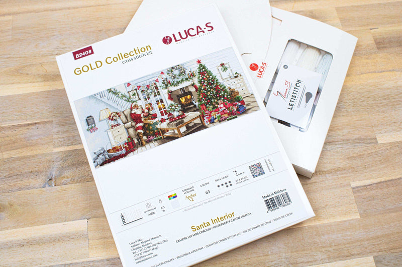 Cross Stitch Kit Luca-S - Santa Interior, B2408 Cross Stitch Kits - HobbyJobby
