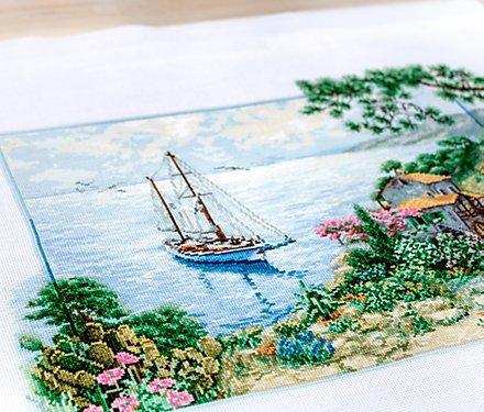 Cross Stitch Kit Luca-S - Sea Views, B2343 - Luca-S