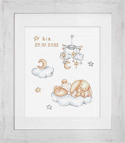 Cross Stitch Kit Luca-S - Sleepy - HobbyJobby