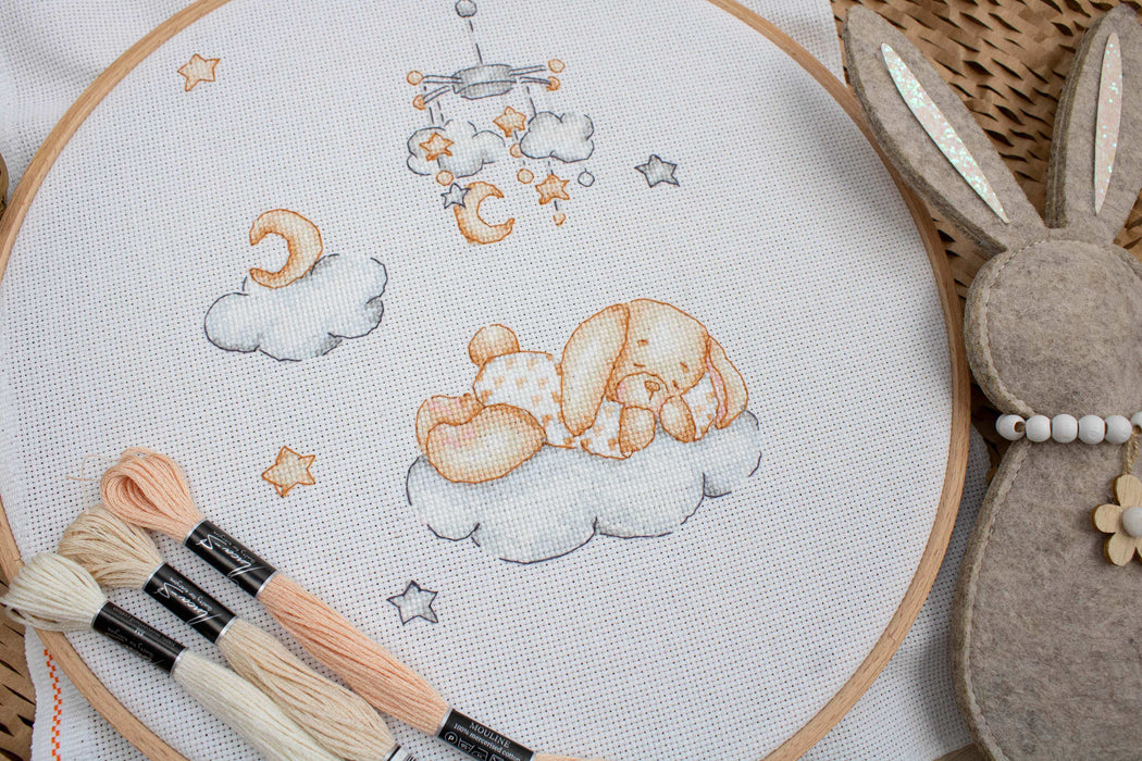 Cross Stitch Kit Luca-S - Sleepy, B1193 - HobbyJobby