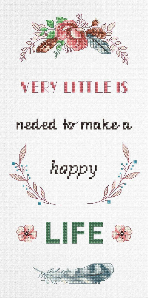 Cross Stitch Kit Luca-S - Slogan B1164 Cross Stitch Kits - HobbyJobby