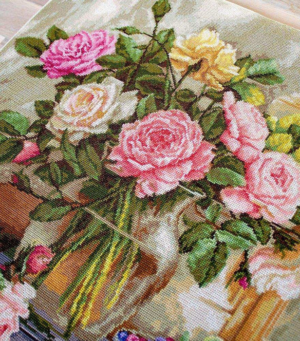 Cross Stitch Kit Luca-S - Still Life with Blueberries, B588 - HobbyJobby