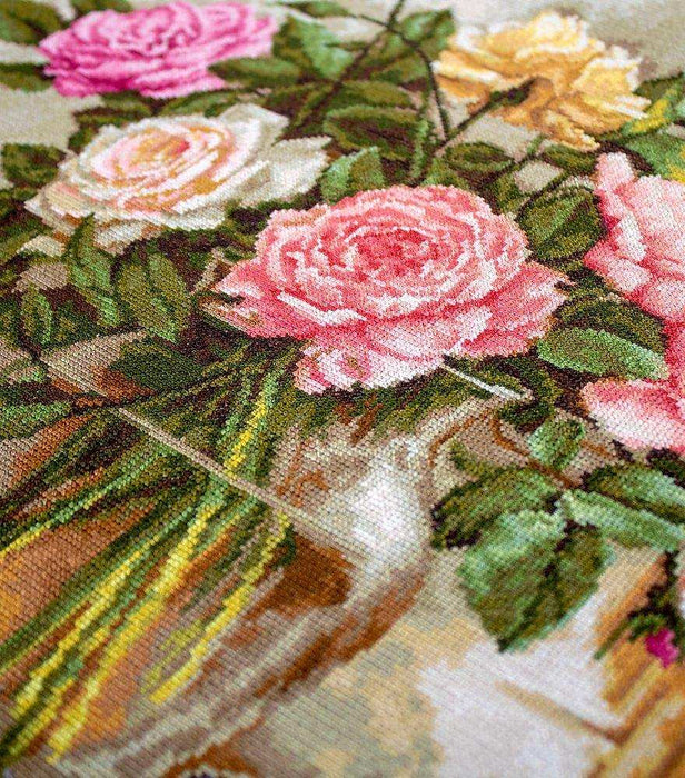 Cross Stitch Kit Luca-S - Still Life with Blueberries, B588 - HobbyJobby