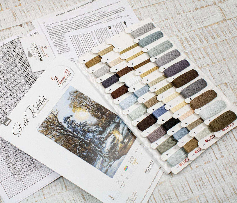 Cross Stitch Kit Luca-S - Thaw, B596 - HobbyJobby