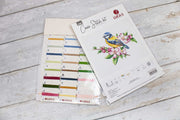 Cross Stitch Kit Luca-S - The blue tit, B1195 Cross Stitch Kits - HobbyJobby