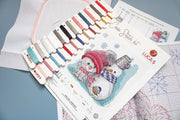 Cross Stitch Kit Luca-S - The Cat & Friends, B1199 Cross Stitch Kits - HobbyJobby
