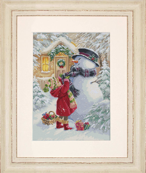 Cross Stitch Kit Luca-S - The Girl With Gifts, BU5018 Cross Stitch Kits - HobbyJobby