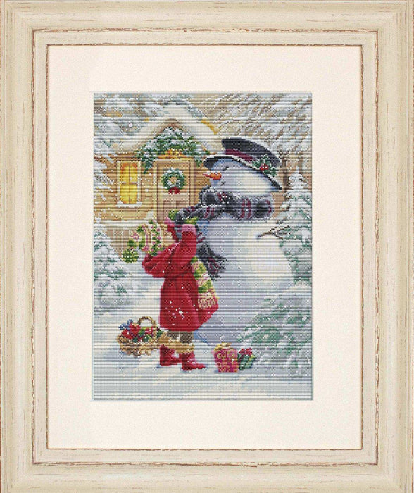 Cross Stitch Kit Luca-S - The Girl With Gifts, BU5018 Cross Stitch Kits - HobbyJobby