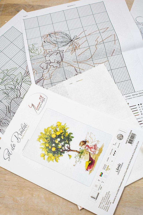 Cross Stitch Kit Luca-S - The orange tree fairy, B1112 - Luca-S