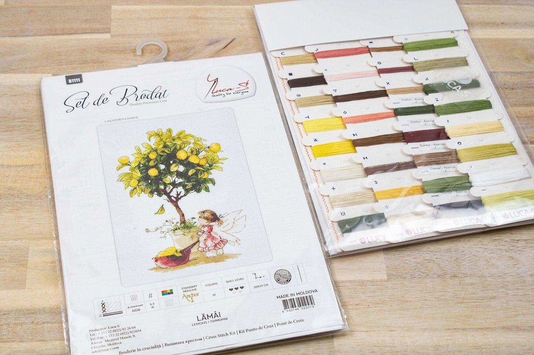 Cross Stitch Kit Luca-S - The orange tree fairy, B1112 - Luca-S