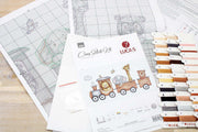 Cross Stitch Kit Luca-S - Train Journey - HobbyJobby
