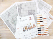 Cross Stitch Kit Luca-S - Train Journey - HobbyJobby