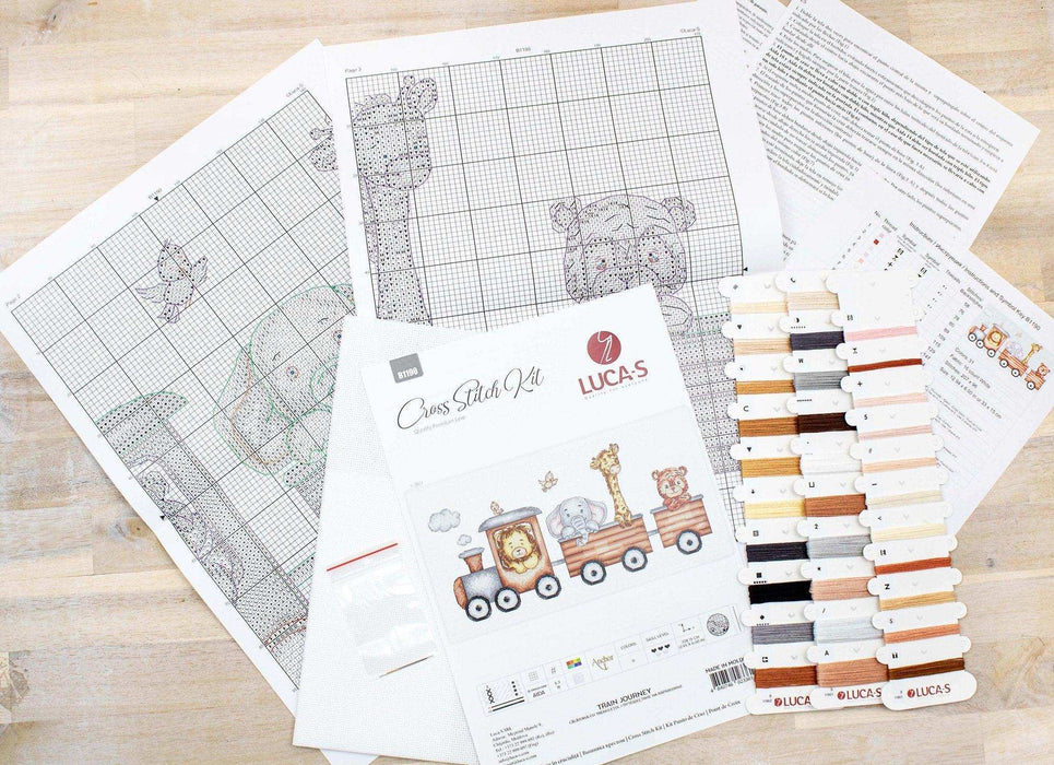 Cross Stitch Kit Luca-S - Train Journey - HobbyJobby