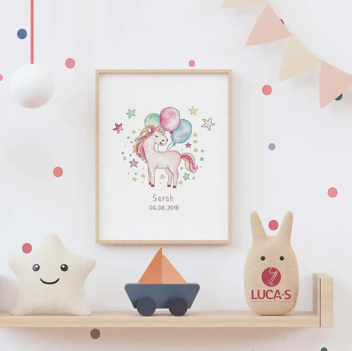 Cross Stitch Kit Luca-S - Unicorn, B1149 - Luca-S