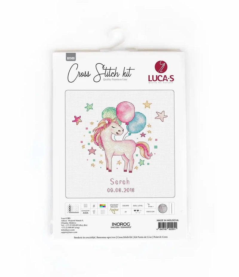Cross Stitch Kit Luca-S - Unicorn, B1149 - Luca-S