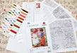 Cross Stitch Kit Luca-S - Valentine's Treasure, B2407 Cross Stitch Kits - HobbyJobby