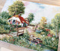 Cross Stitch Kit Luca-S - Village landscape, BU4011 - HobbyJobby