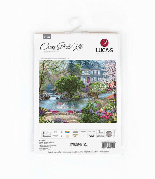 Cross Stitch Kit Luca-S - Waterside Tea - HobbyJobby