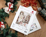 Cross Stitch Kit Luca-S - White Santa With Christmas Tree, BU5019 Cross Stitch Kits - HobbyJobby