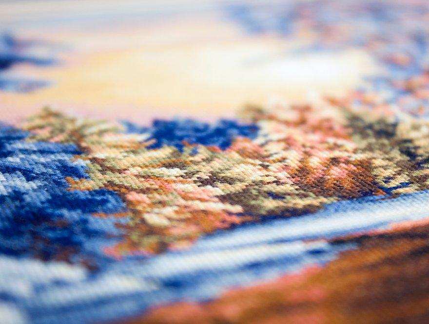 Cross Stitch Kit Luca-S - Winter Landscape, B477 - Luca-S