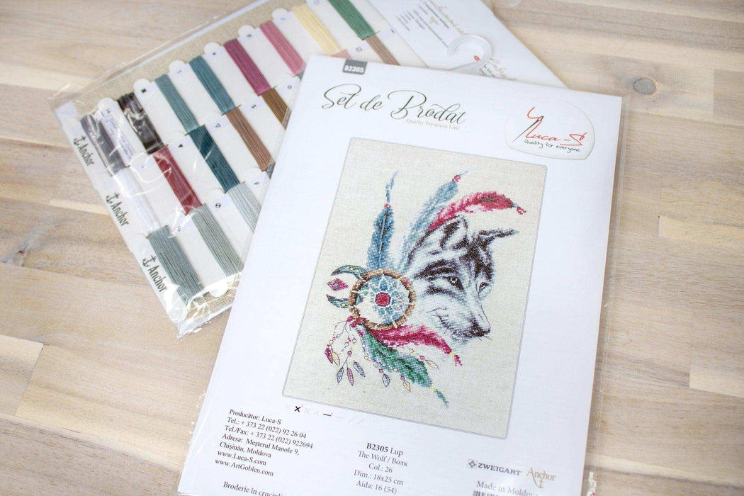 Cross Stitch Kit Luca-S - Wolf, B2305 - Luca-S