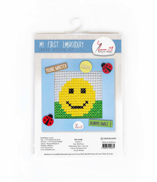 Cross Stitch Kit Luca-S - X01 Smile Cross Stitch Kits - HobbyJobby
