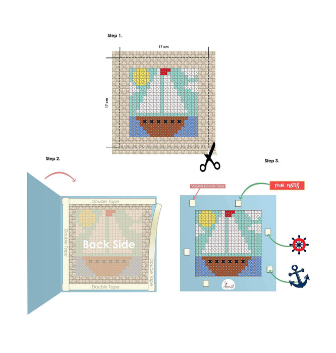 Cross Stitch Kit Luca-S - X10 Ship Cross Stitch Kits - HobbyJobby