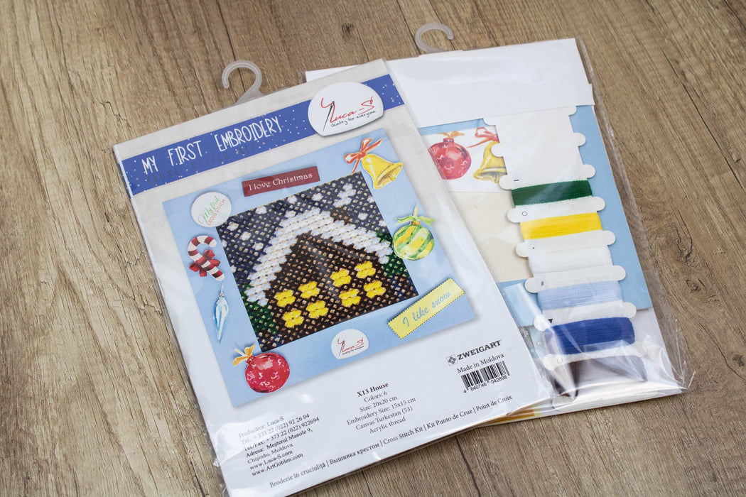 Cross Stitch Kit Luca-S - X13 House Cross Stitch Kits - HobbyJobby