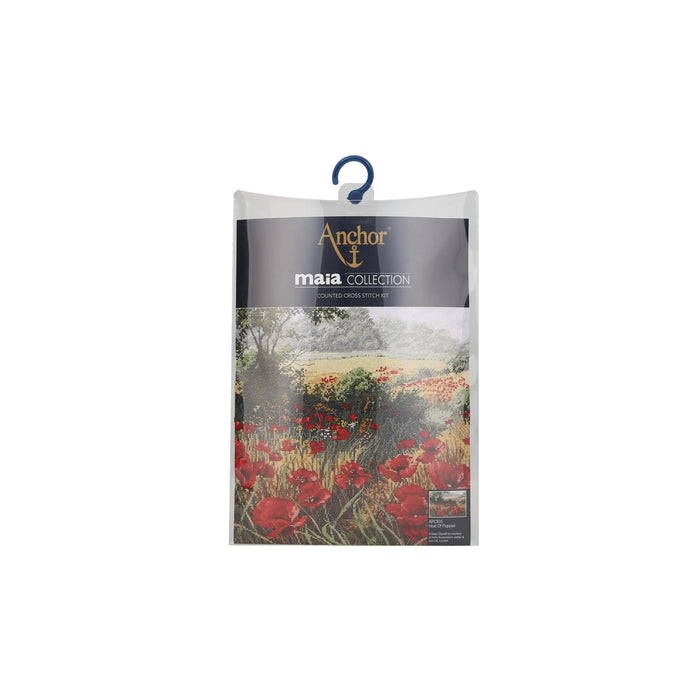 Cross Stitch Kit Maia - Host Of Poppies Cross Stitch Kits - HobbyJobby