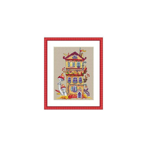 Cross Stitch Kit Merejka - Autumn House Cross Stitch Kits - HobbyJobby