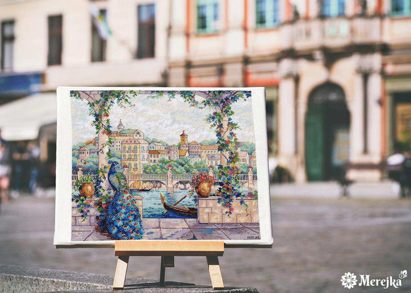 Cross Stitch Kit Merejka - Palace Pier, K-157 Cross Stitch Kits - HobbyJobby