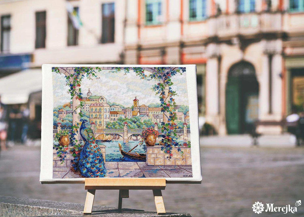 Cross Stitch Kit Merejka - Palace Pier, K-157 Cross Stitch Kits - HobbyJobby