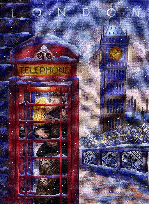 Cross Stitch Kit Merejka - Visit London, K-182 Cross Stitch Kits - HobbyJobby